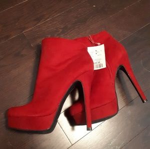 Chinese Laundry Red Hot Booties